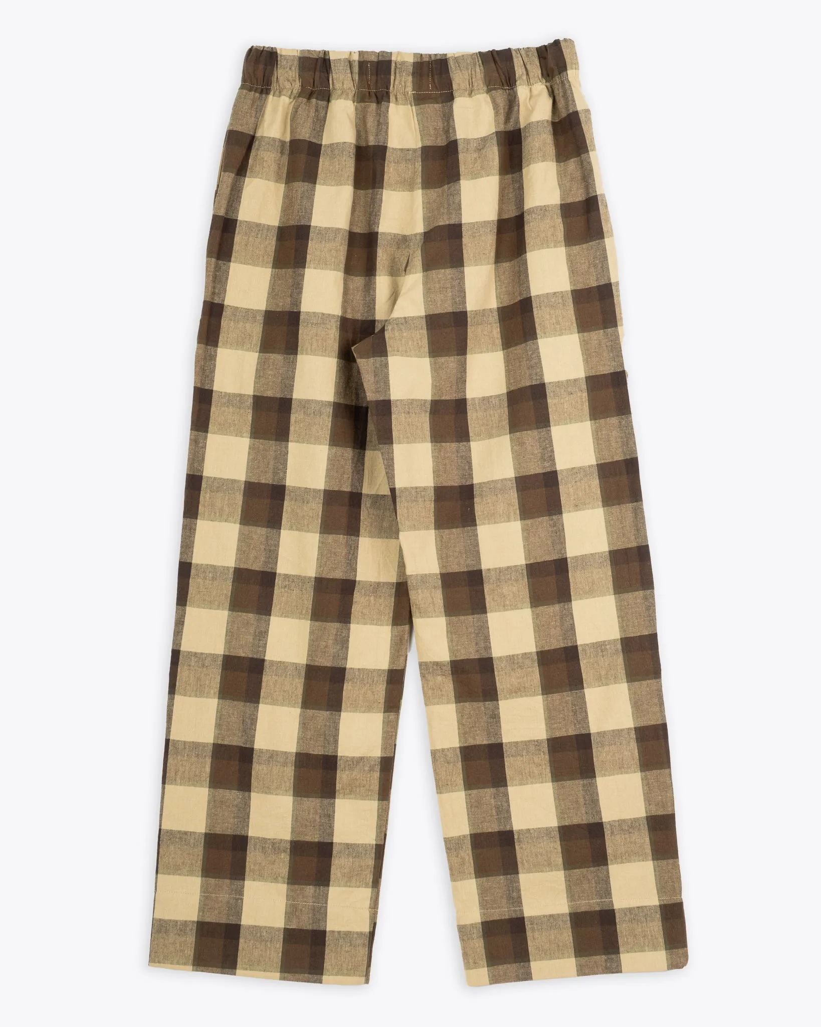 Pyjama Farmer Check Beige sold by Eat Dust product image thumbnail 3
