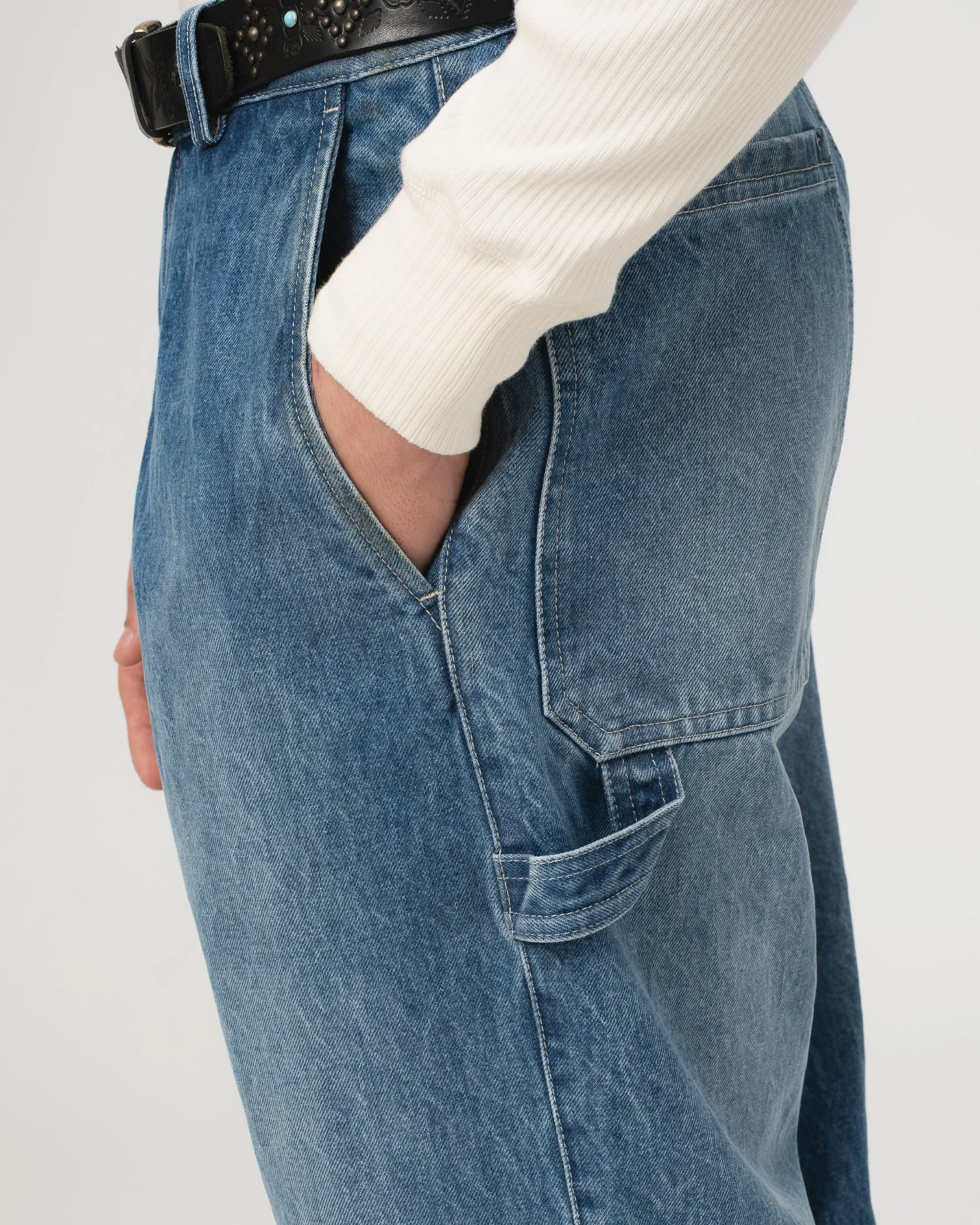 Oakland Chino 15Oz Denim Indigo sold by Eat Dust product image thumbnail 5