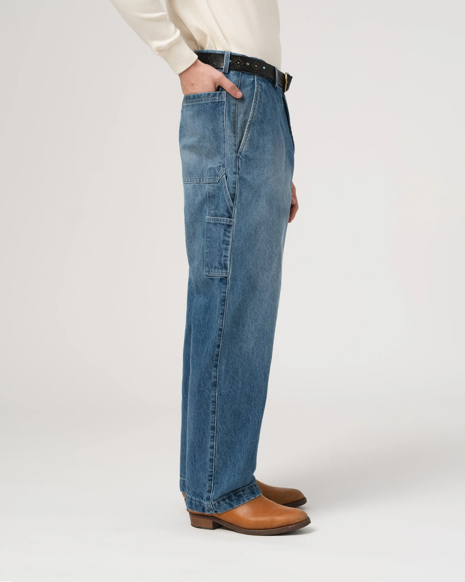 Oakland Chino 15Oz Denim Indigo sold by Eat Dust product image thumbnail 4