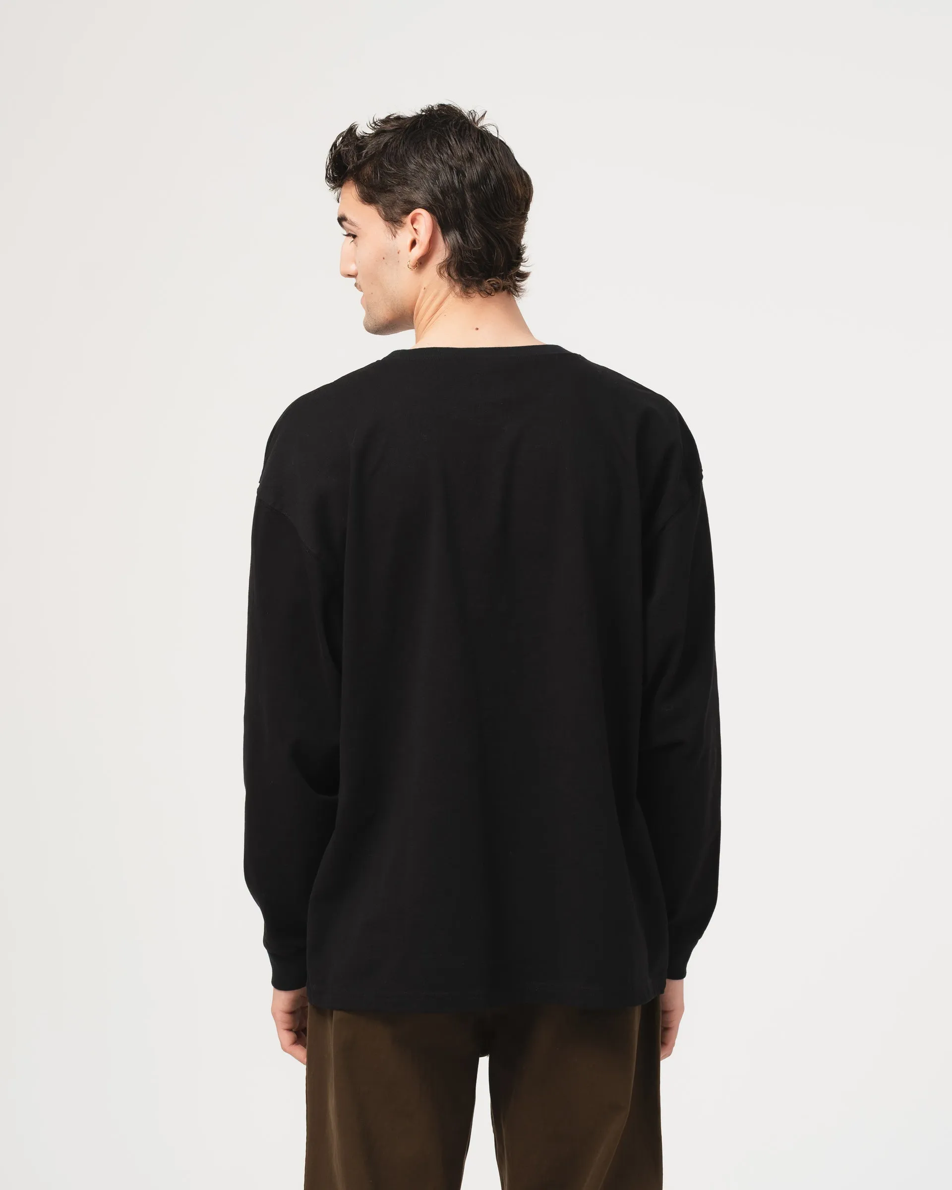 Baseball T Heavy Opn End Jersey Black sold by Eat Dust product image thumbnail 4