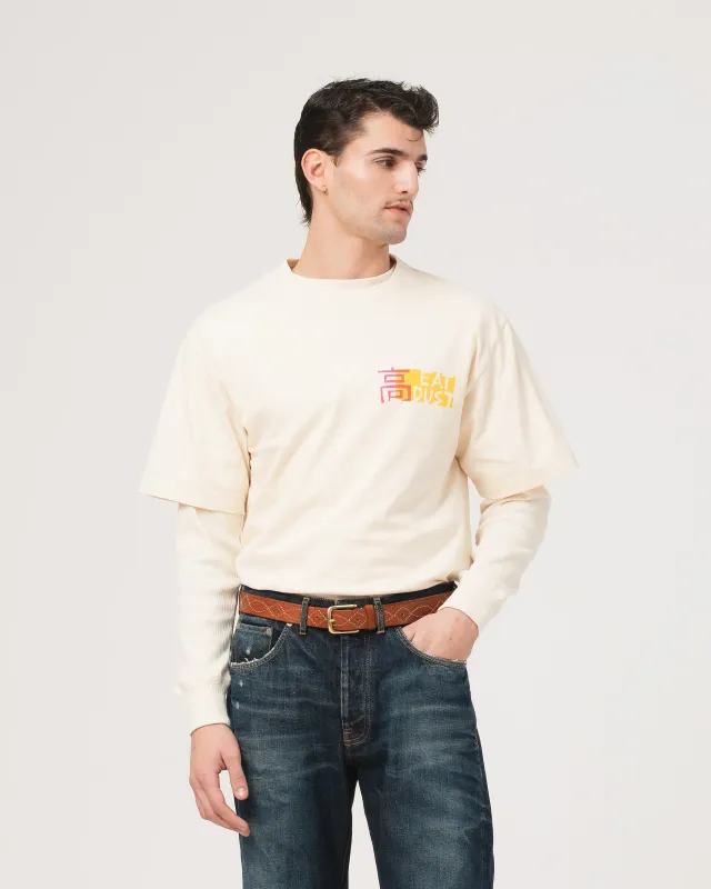Shibuya T Basic Jersey Off-White made by Eat Dust