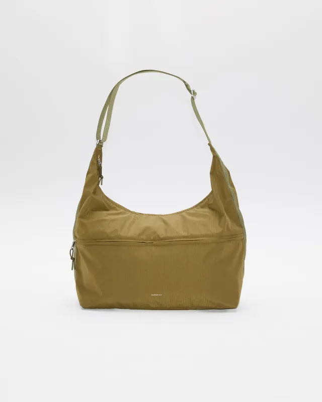 GRID Shoulder Bag Olive made by SANDQVIST