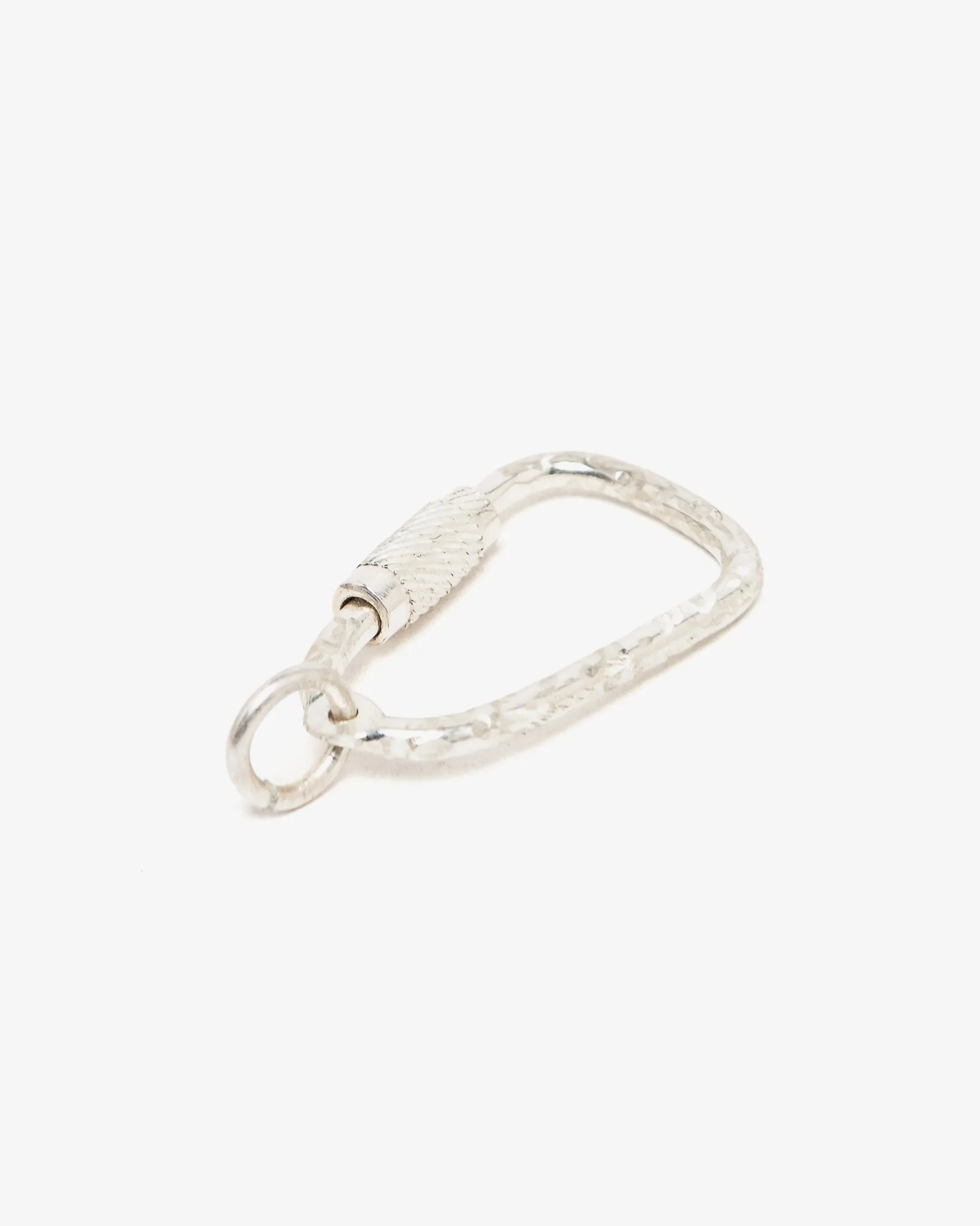 Sara Roegiers Textured Key Ring 925 Silver sold by Eat Dust product image thumbnail 3