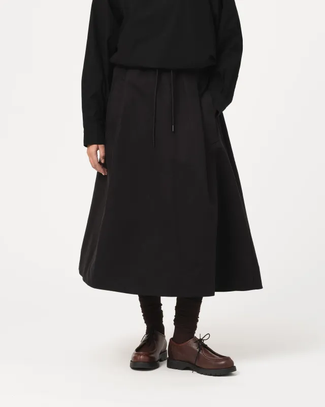 G.o.D Meadow Skirt Nebraska Cotton Black made by Eat Dust