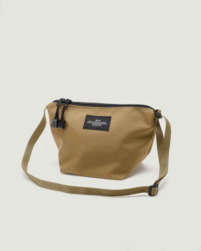 Micro Tote Canvas Nylon Khaki made by BAGSINPROGRESS