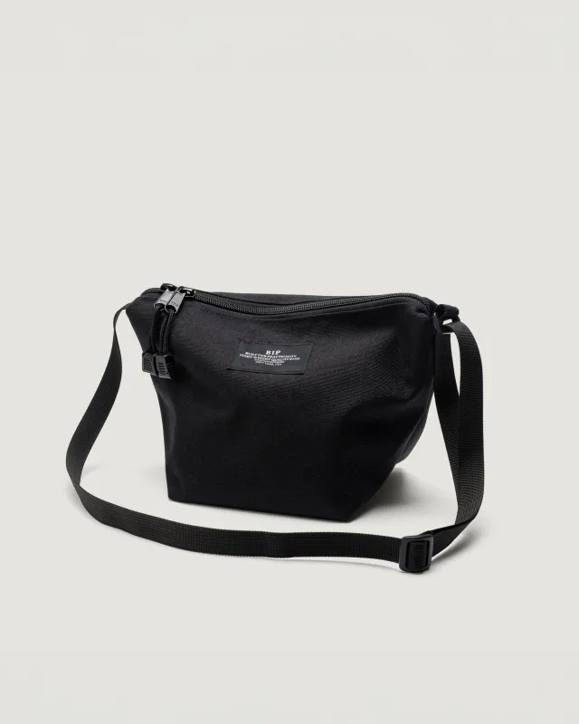 Micro Tote Canvas Nylon Black made by BAGSINPROGRESS