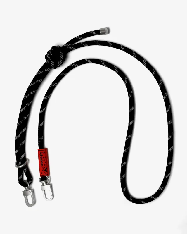Topologie Wares Straps 8.0mm Rope Strap Black Reflective made by Topologie