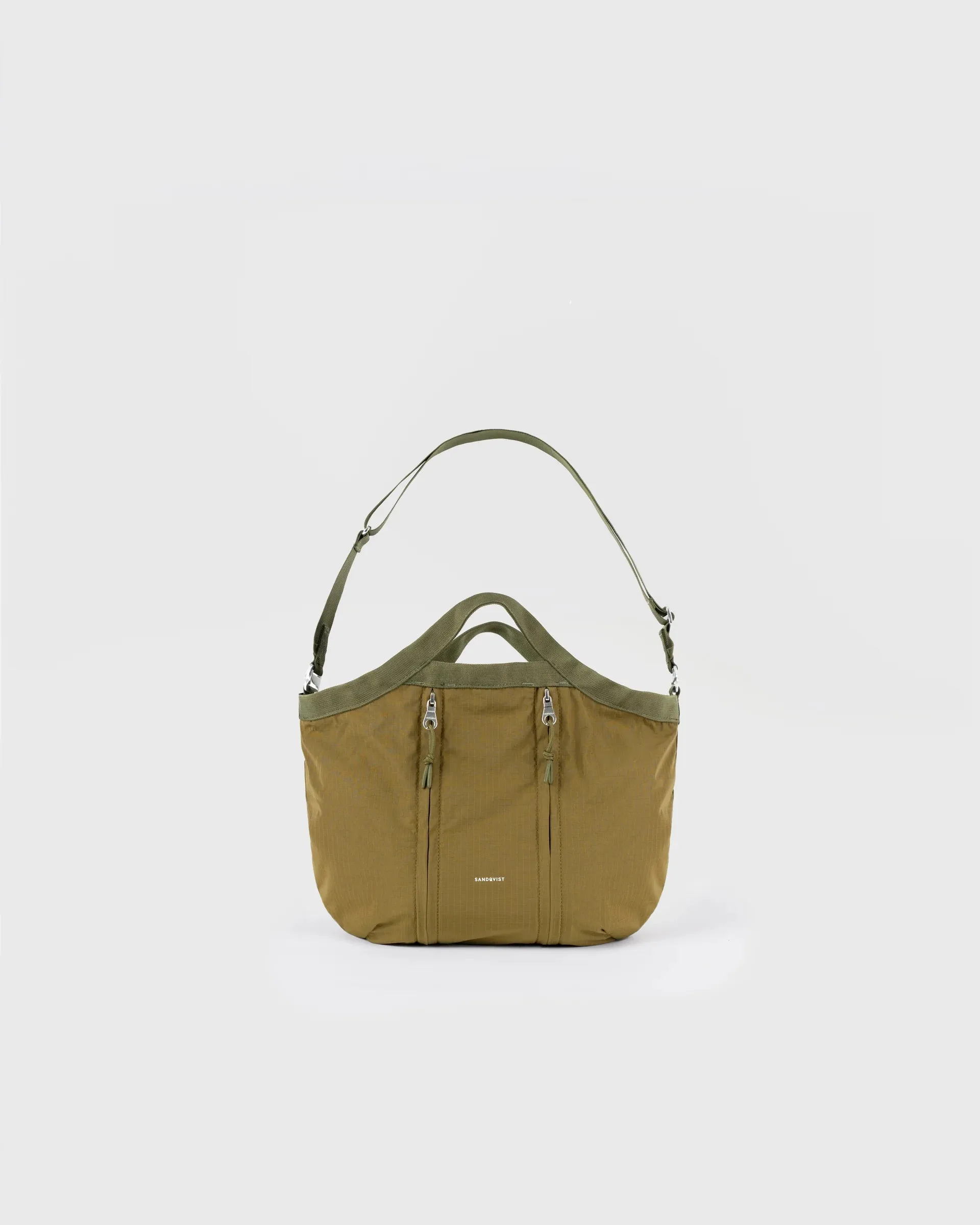 GRID Expandable Crosbody Bag Olive sold by Eat Dust