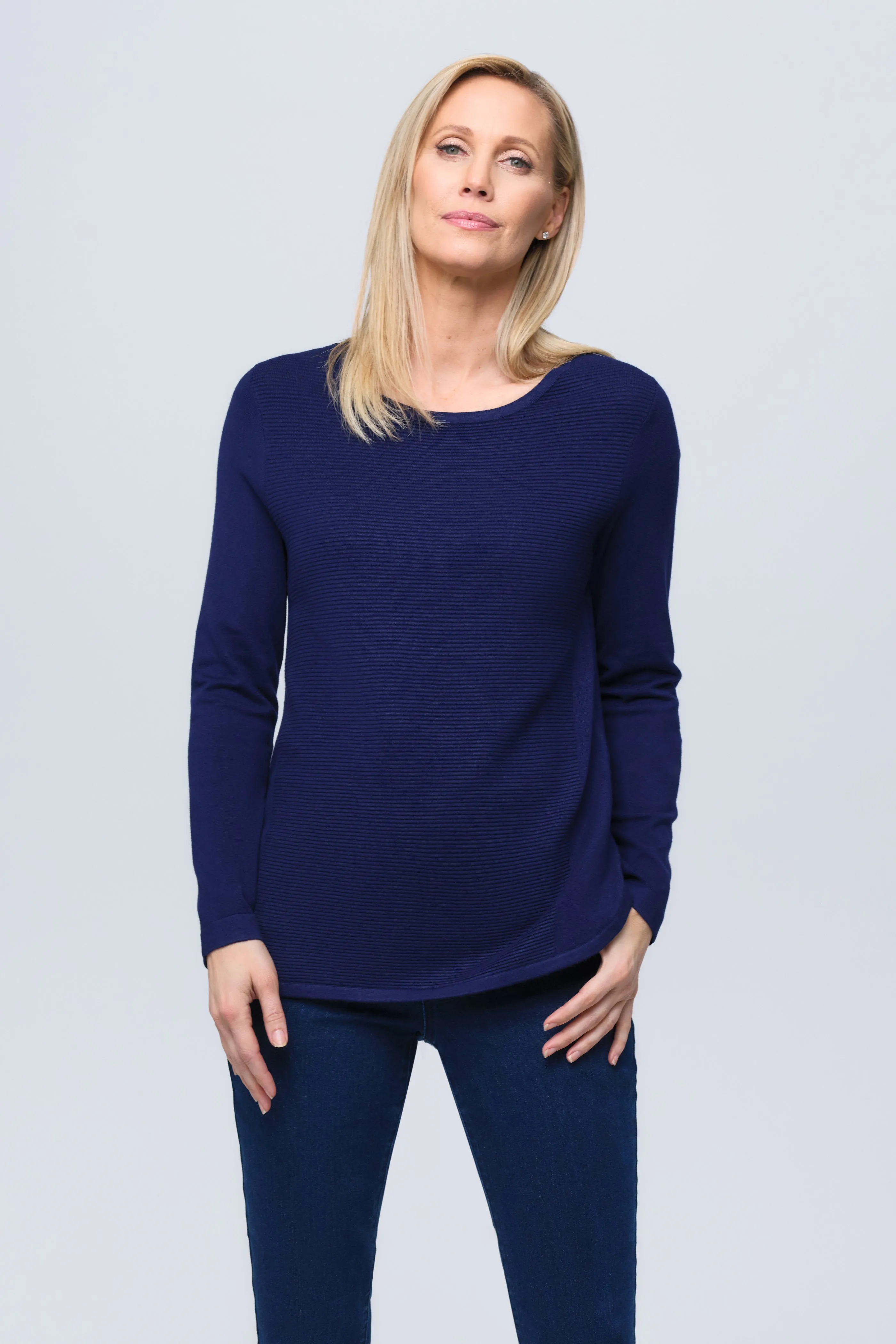 Ripstop Scoop Knit Sweater sold by Blue Faithful product image thumbnail 4