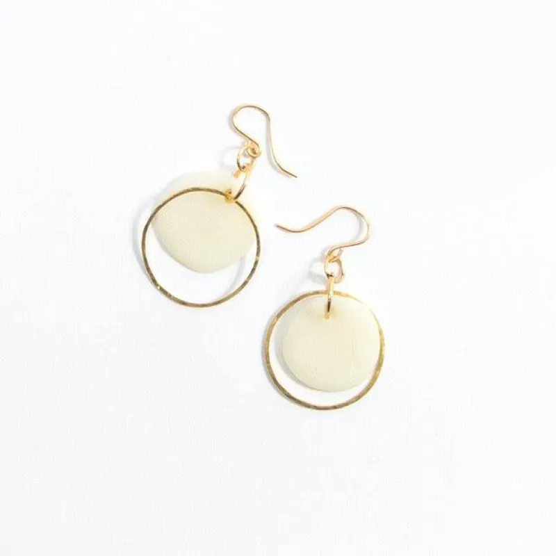 Hadeelah Porcelain Earrings sold by Forai