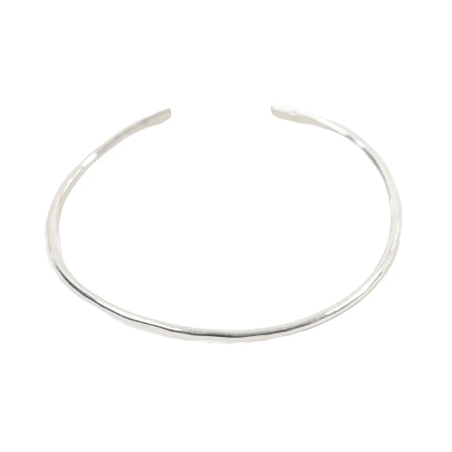 Hammered Sterling Silver Bangle sold by Forai product image thumbnail 2