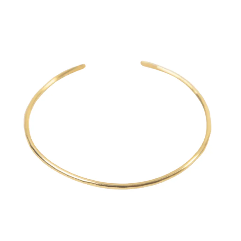 Hammered Brass Bangle sold by Forai