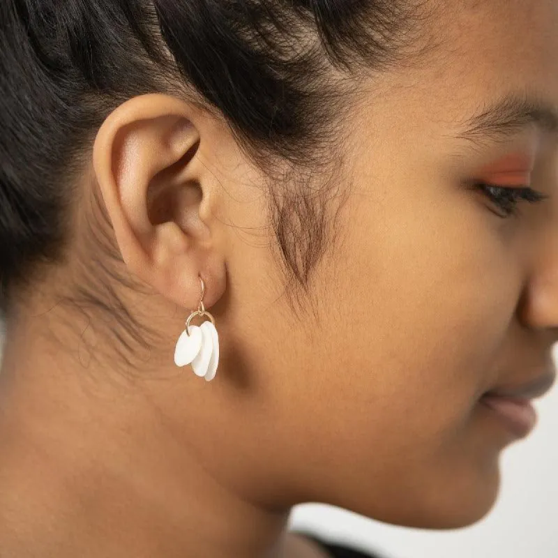 Dottie Porcelain Earrings made by Forai