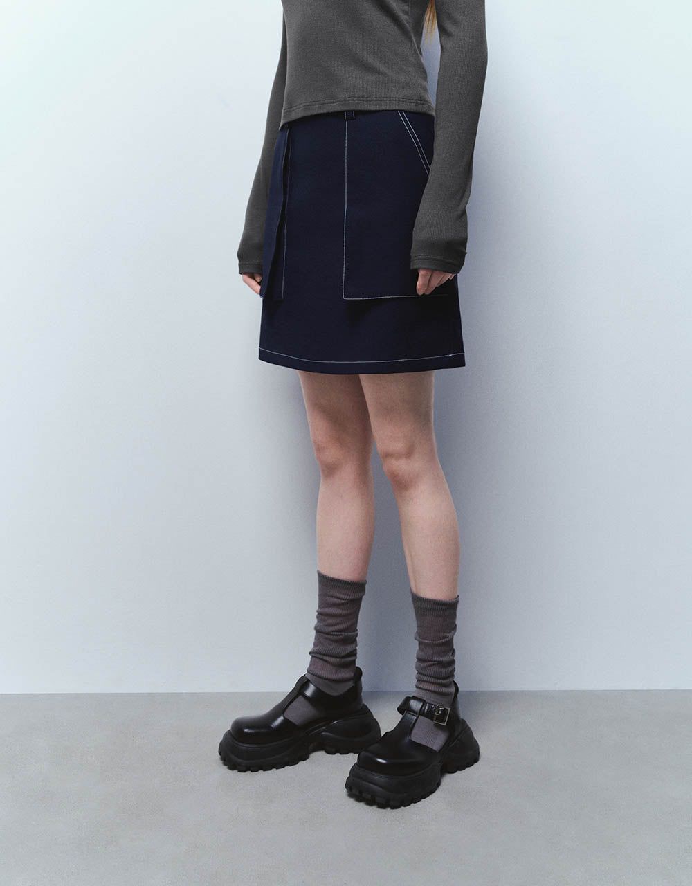 Mini A-Line Skirt sold by Urban Revivo product image thumbnail 4