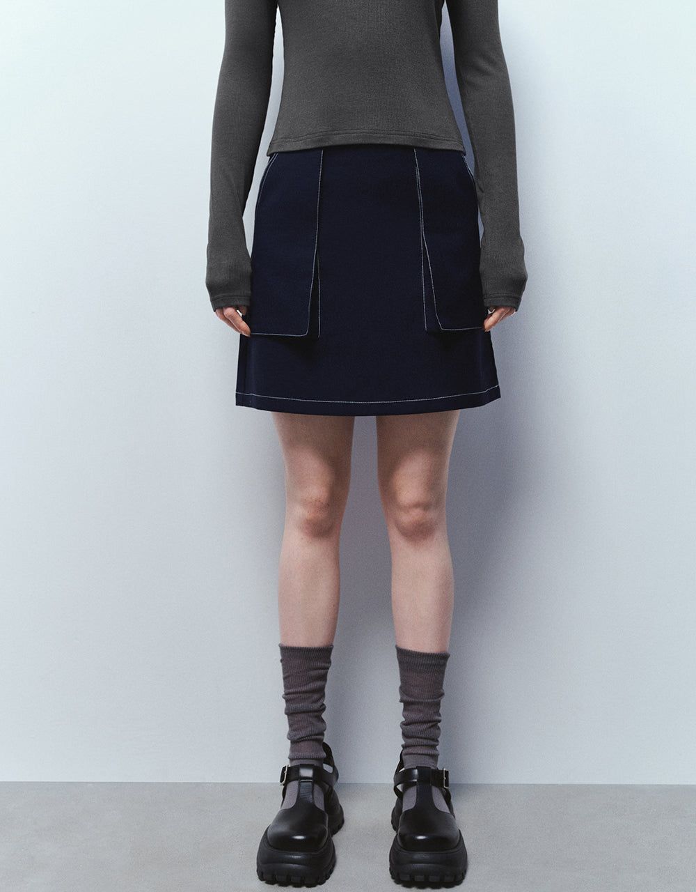 Mini A-Line Skirt sold by Urban Revivo product image thumbnail 2