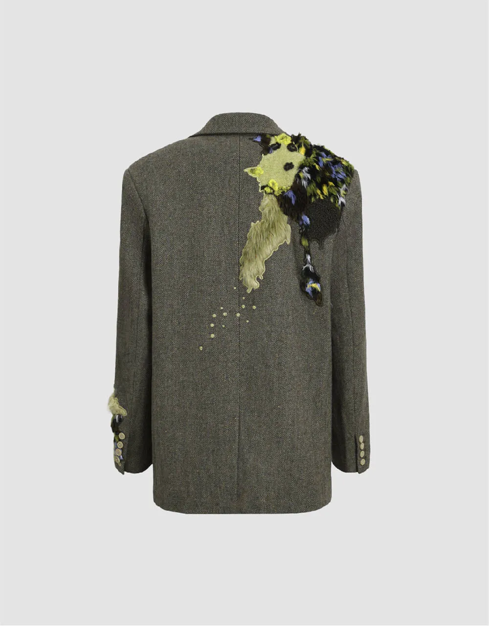 Peak Lapel Straight Tailored Blazer sold by Urban Revivo product image thumbnail 5