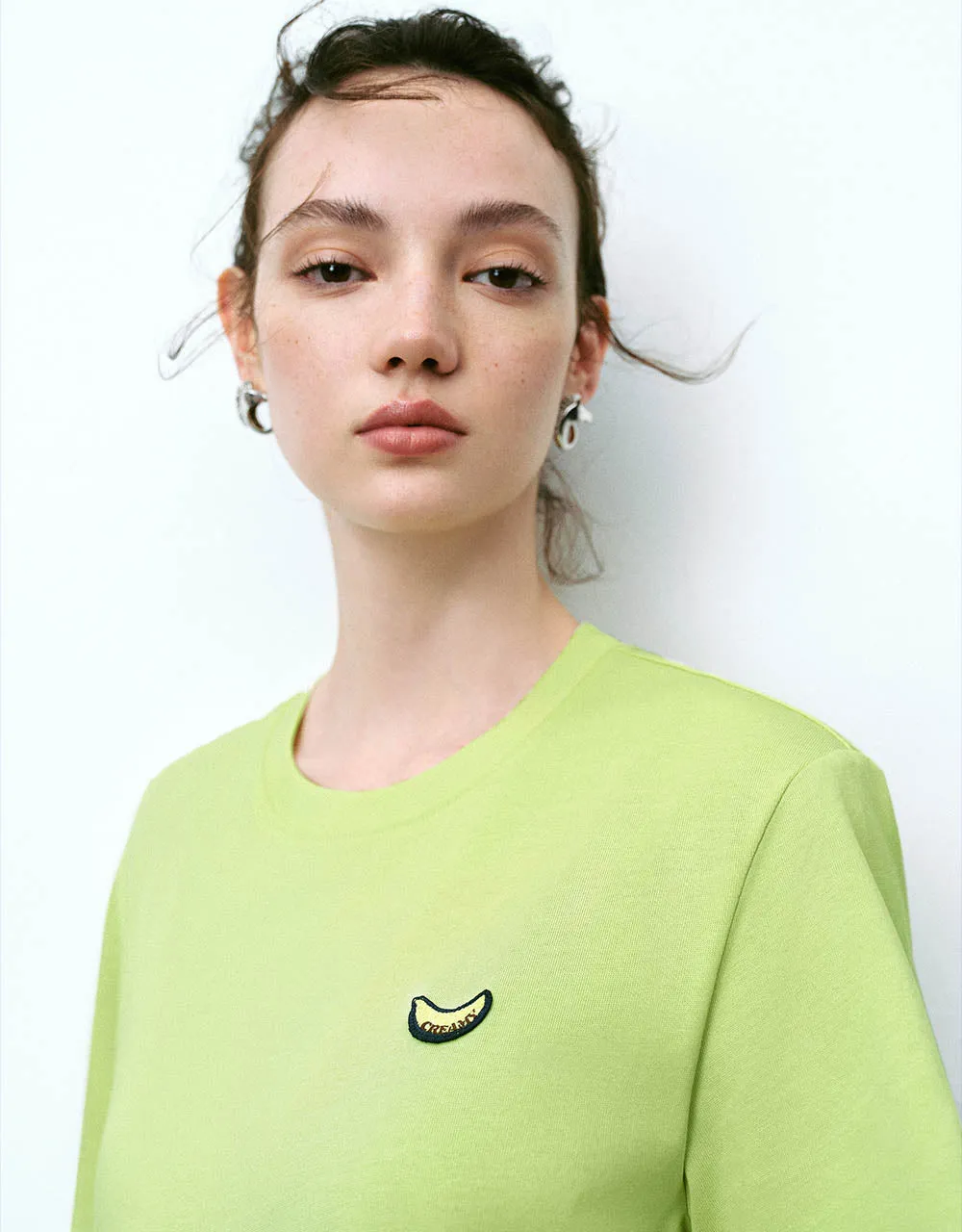 Crew Neck Loose T-Shirt sold by Urban Revivo product image thumbnail 4