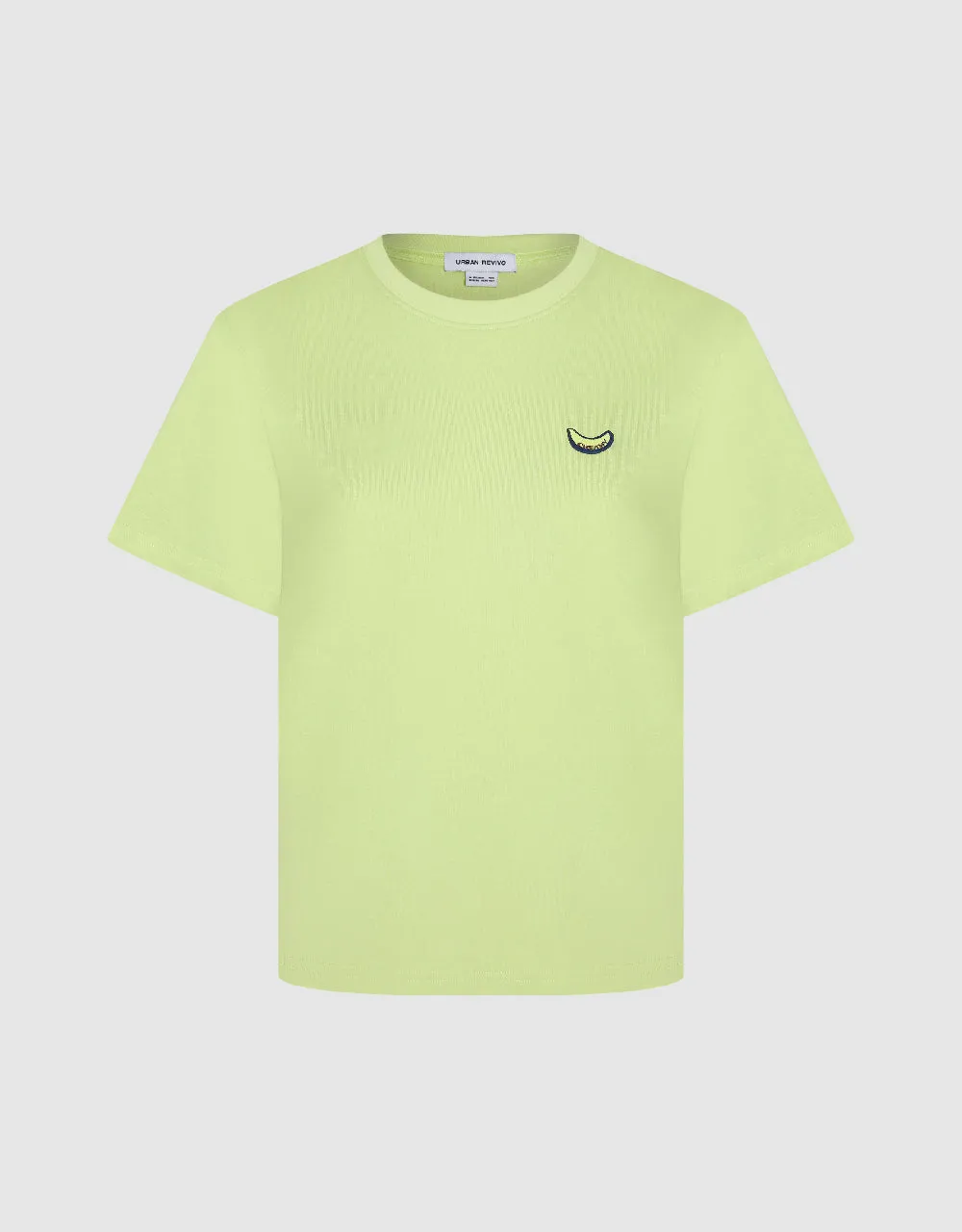 Crew Neck Loose T-Shirt sold by Urban Revivo product image thumbnail 2