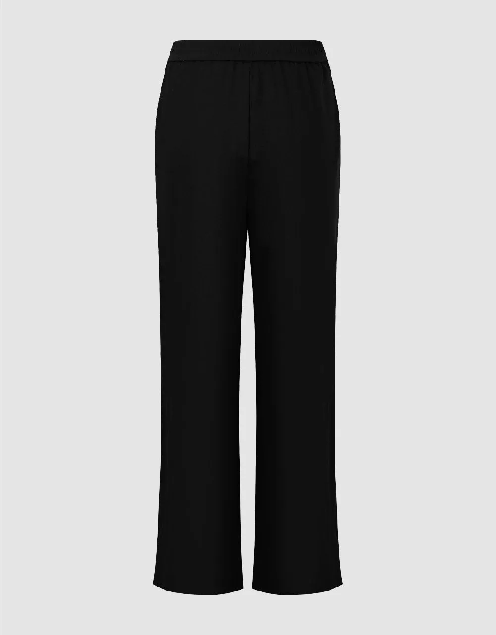 Elastic Wasit Knitted Wide-Leg Pants sold by Urban Revivo product image thumbnail 2