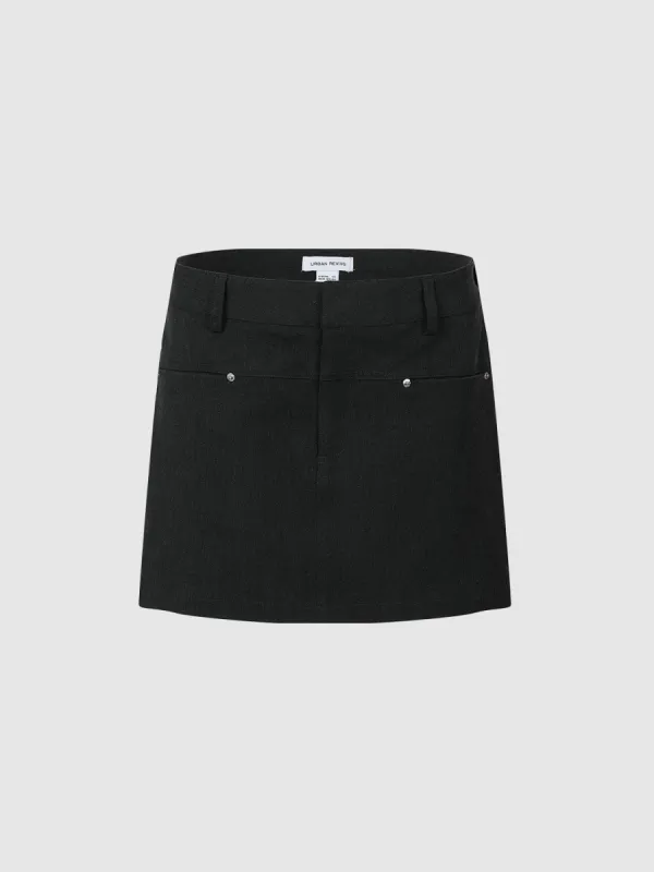 Mini Straight Skirt sold by Urban Revivo