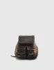 Distressed Denim Mini Backpack sold by Urban Revivo