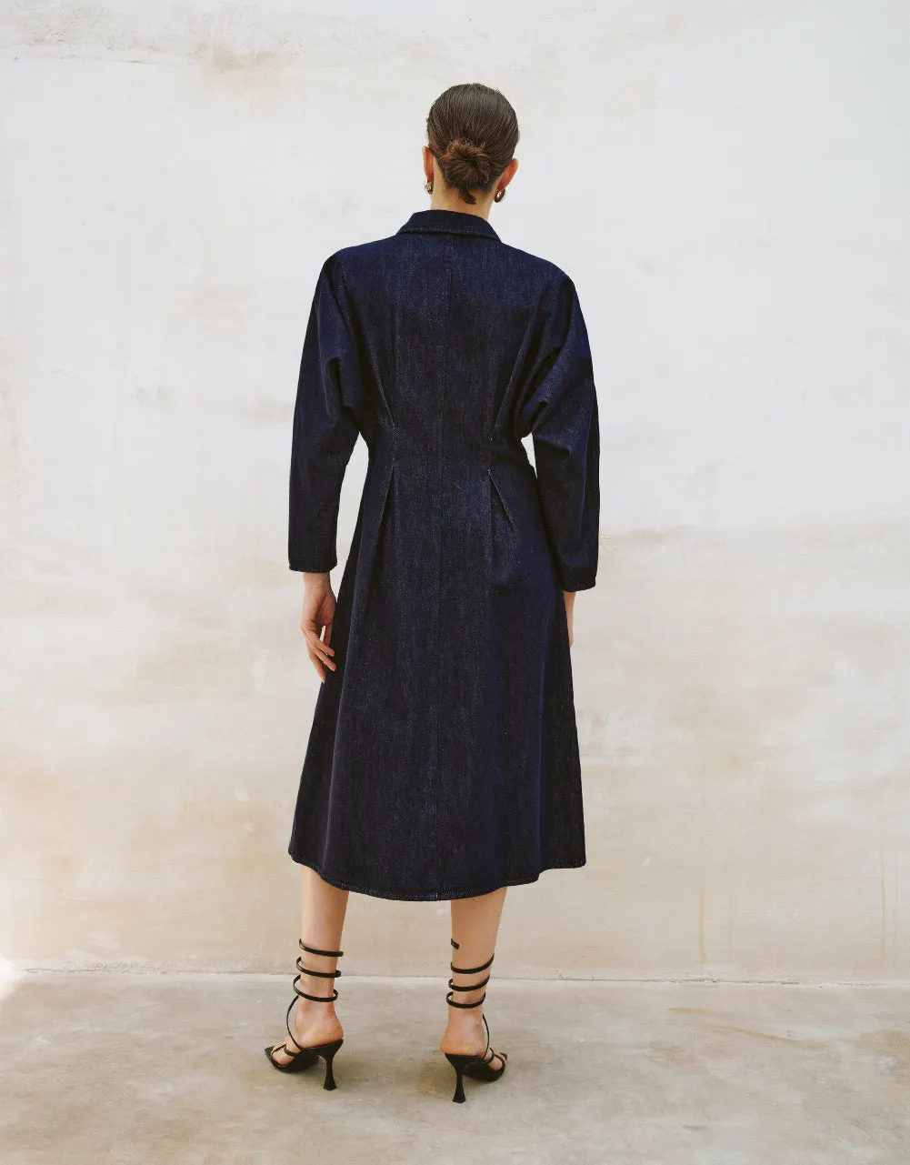 Raglan Sleeve Denim Dress sold by Urban Revivo product image thumbnail 4