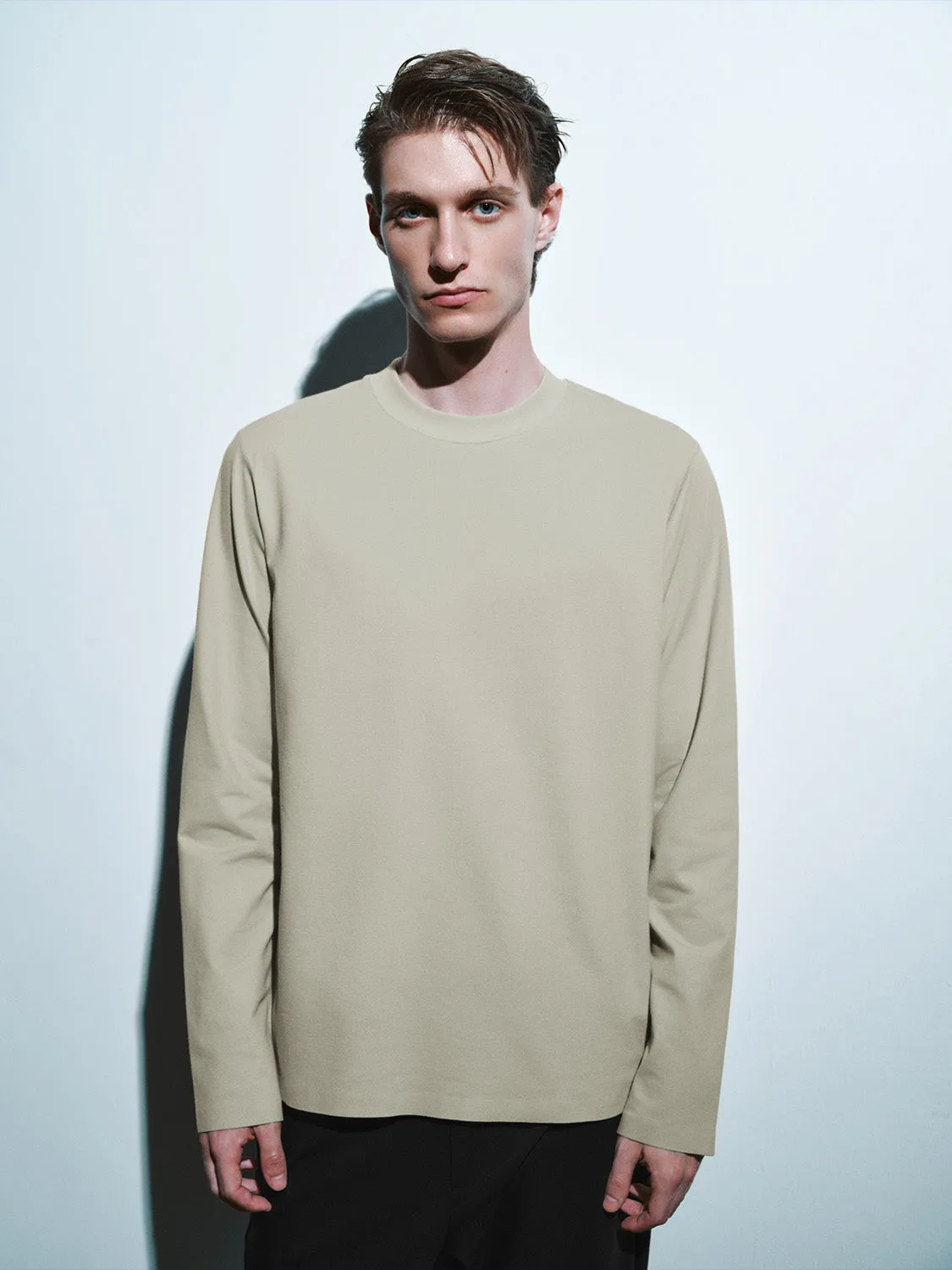 Crew Neck Loose T-Shirt sold by Urban Revivo