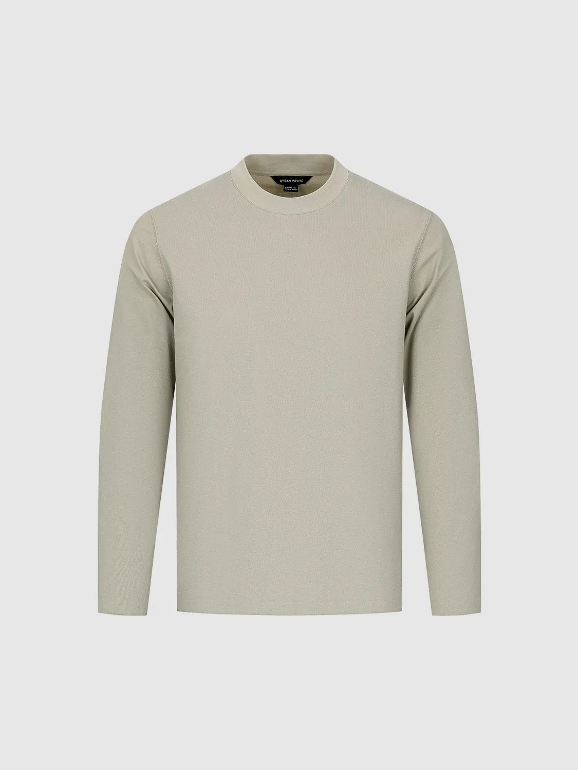 Crew Neck Loose T-Shirt sold by Urban Revivo product image thumbnail 2