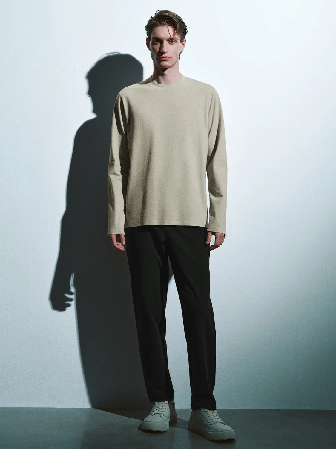 Crew Neck Loose T-Shirt sold by Urban Revivo product image thumbnail 5