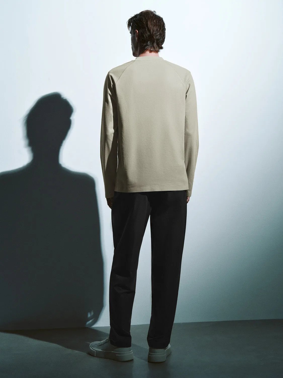 Crew Neck Loose T-Shirt sold by Urban Revivo product image thumbnail 4