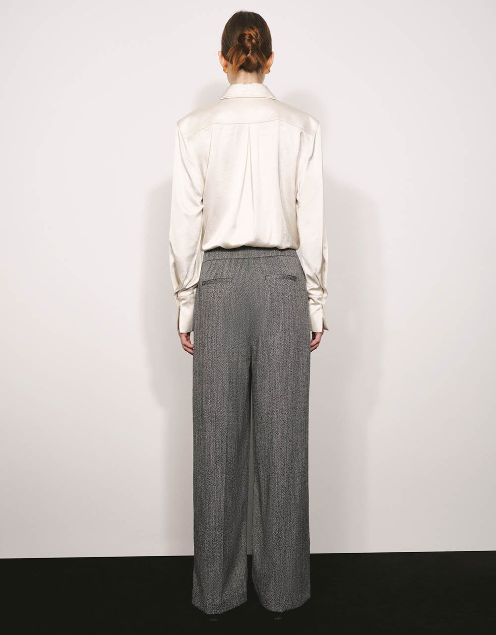 Tailored Wide-Leg Pants sold by Urban Revivo product image thumbnail 5