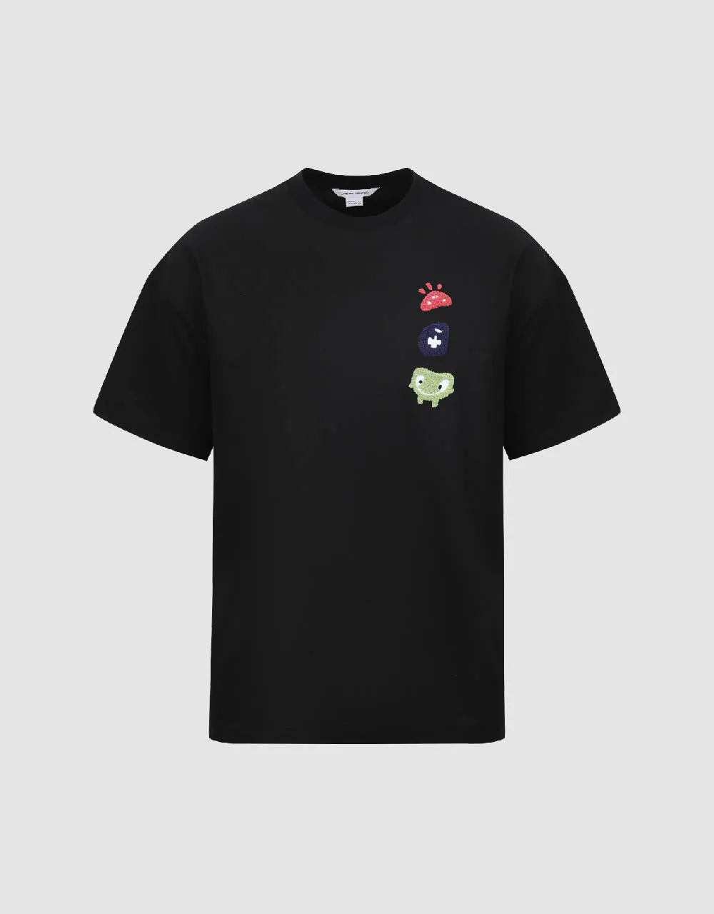 Crew Neck Straight T-Shirt sold by Urban Revivo product image thumbnail 2