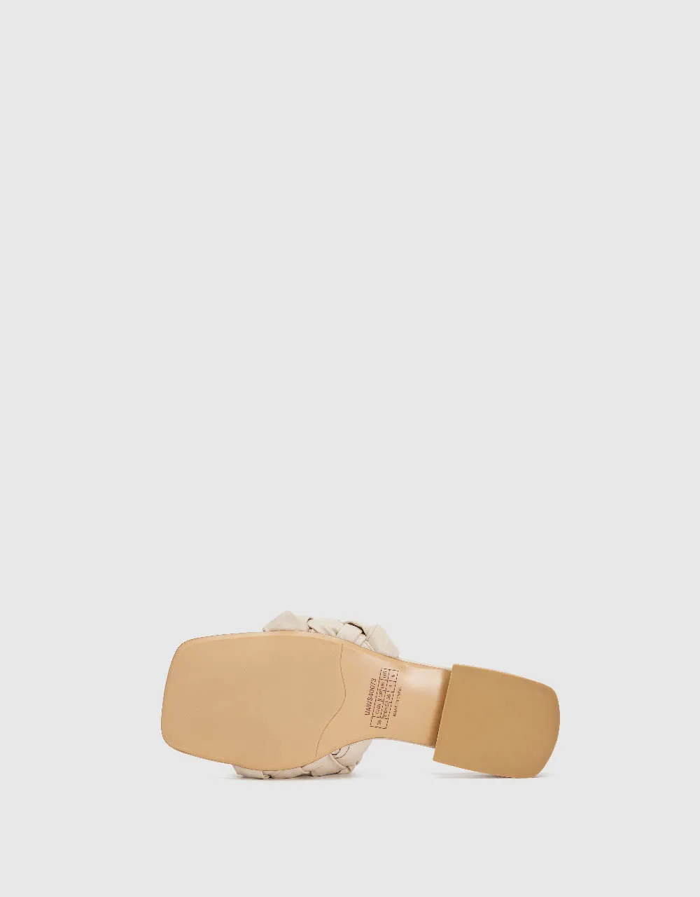 Vegan Leather Square Toe Slippers sold by Urban Revivo product image thumbnail 4