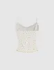 Floral Printed Knitted Cami Top sold by Urban Revivo