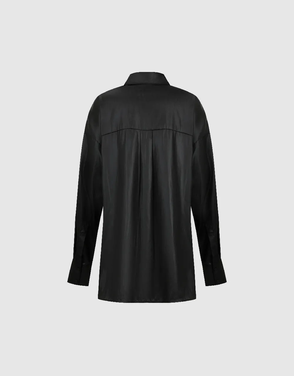 Button Up Straight Shirt sold by Urban Revivo product image thumbnail 5