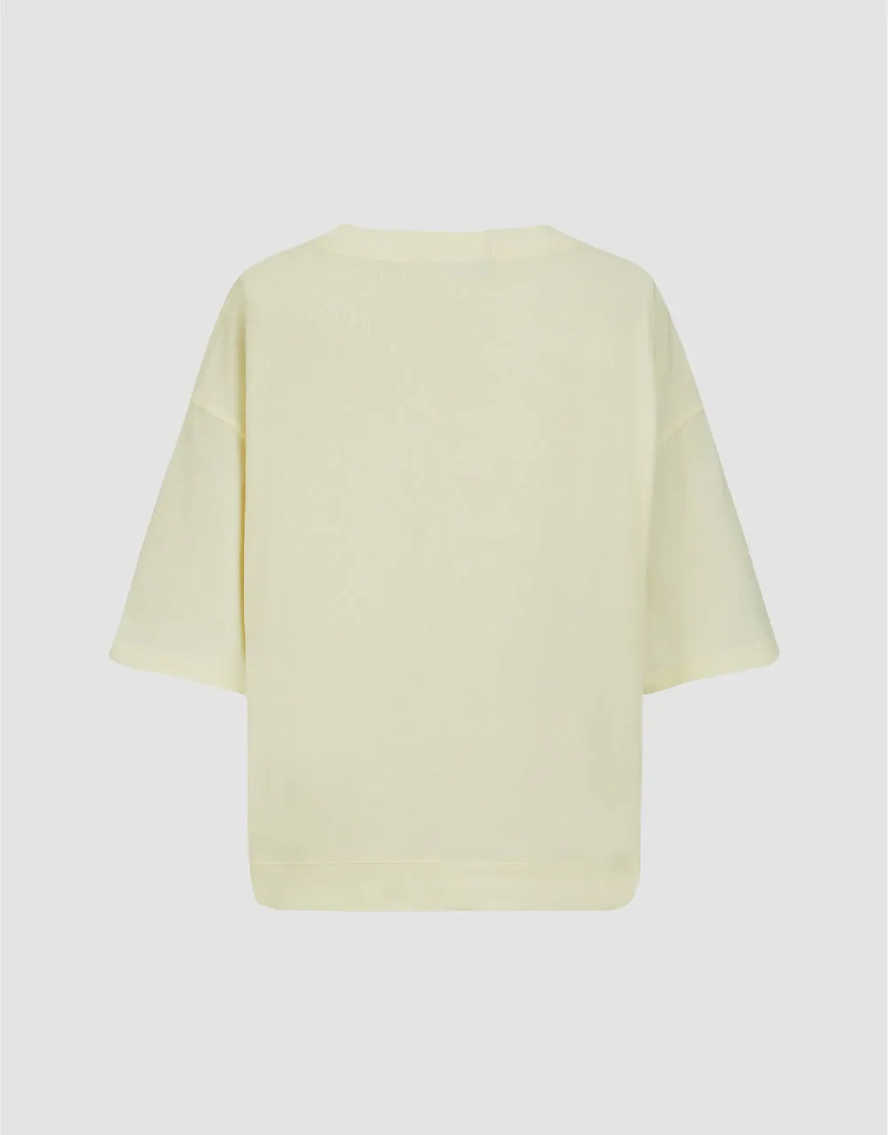 Printed Crew Neck Straight T-Shirt sold by Urban Revivo product image thumbnail 5