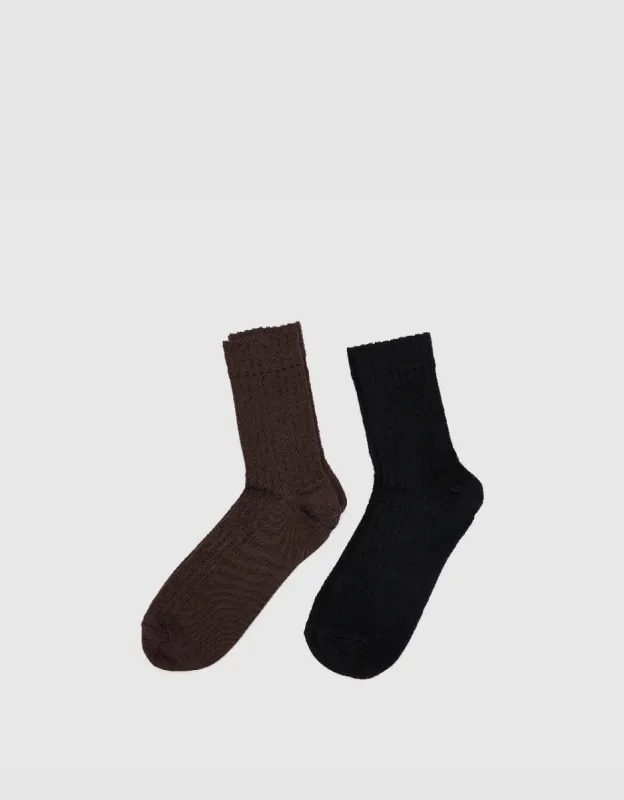Frill Trim Anklet Socks sold by Urban Revivo