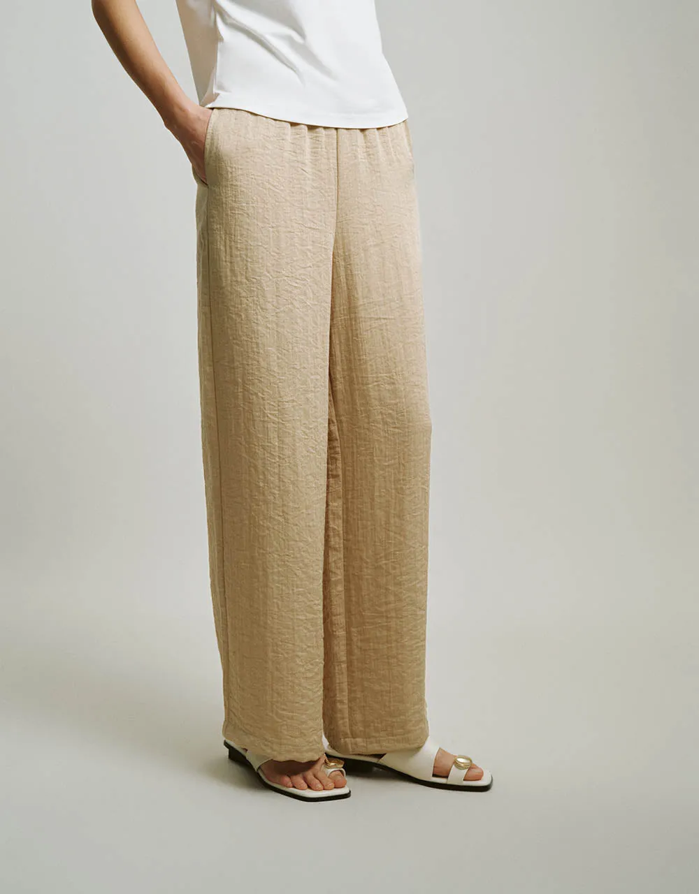 Wide-Leg Pants sold by Urban Revivo product image thumbnail 4