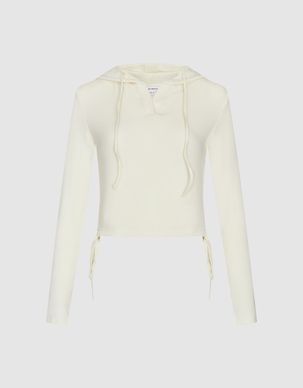 Hooded Skinny T-Shirt sold by Urban Revivo product image thumbnail 5