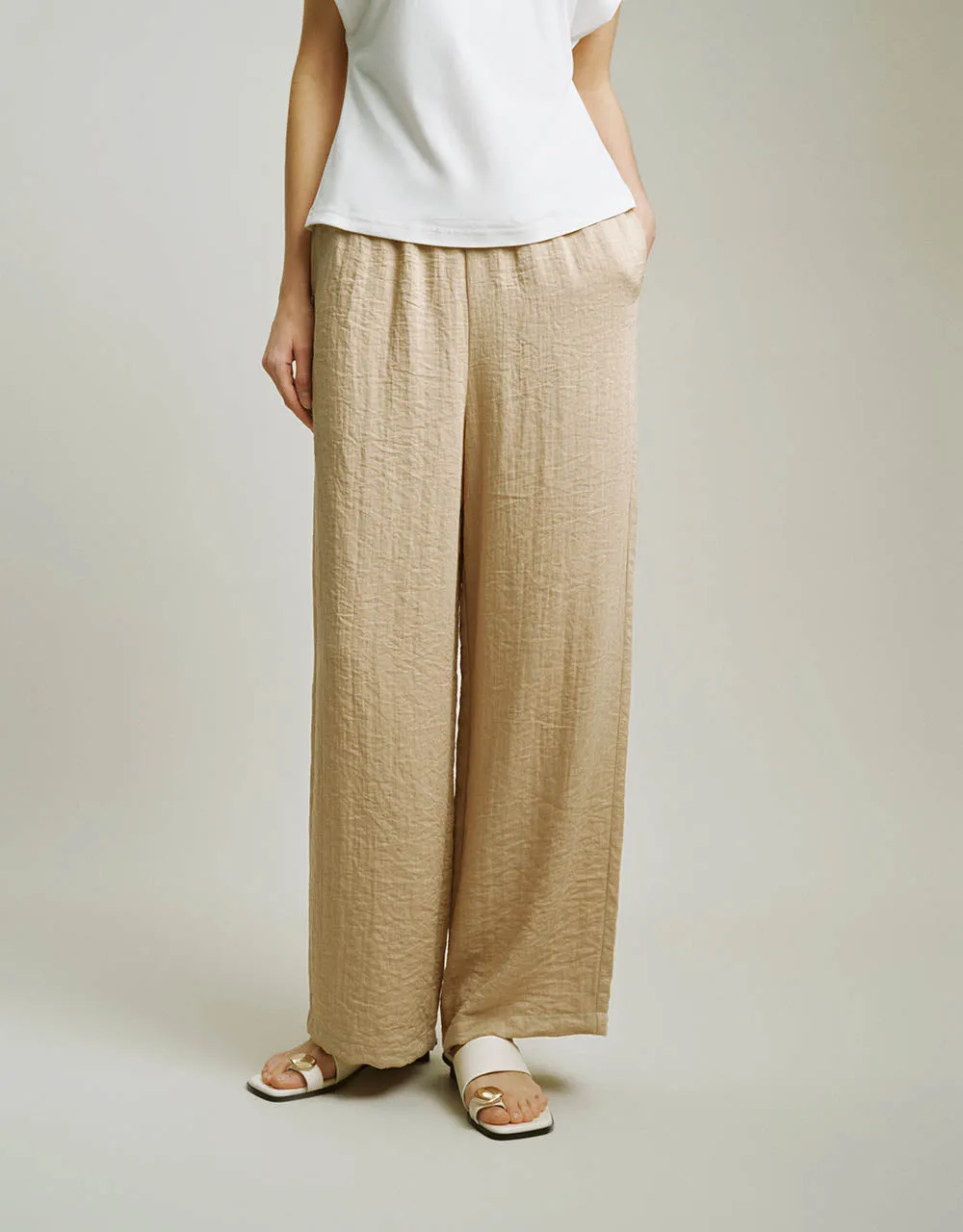 Wide-Leg Pants sold by Urban Revivo product image thumbnail 2