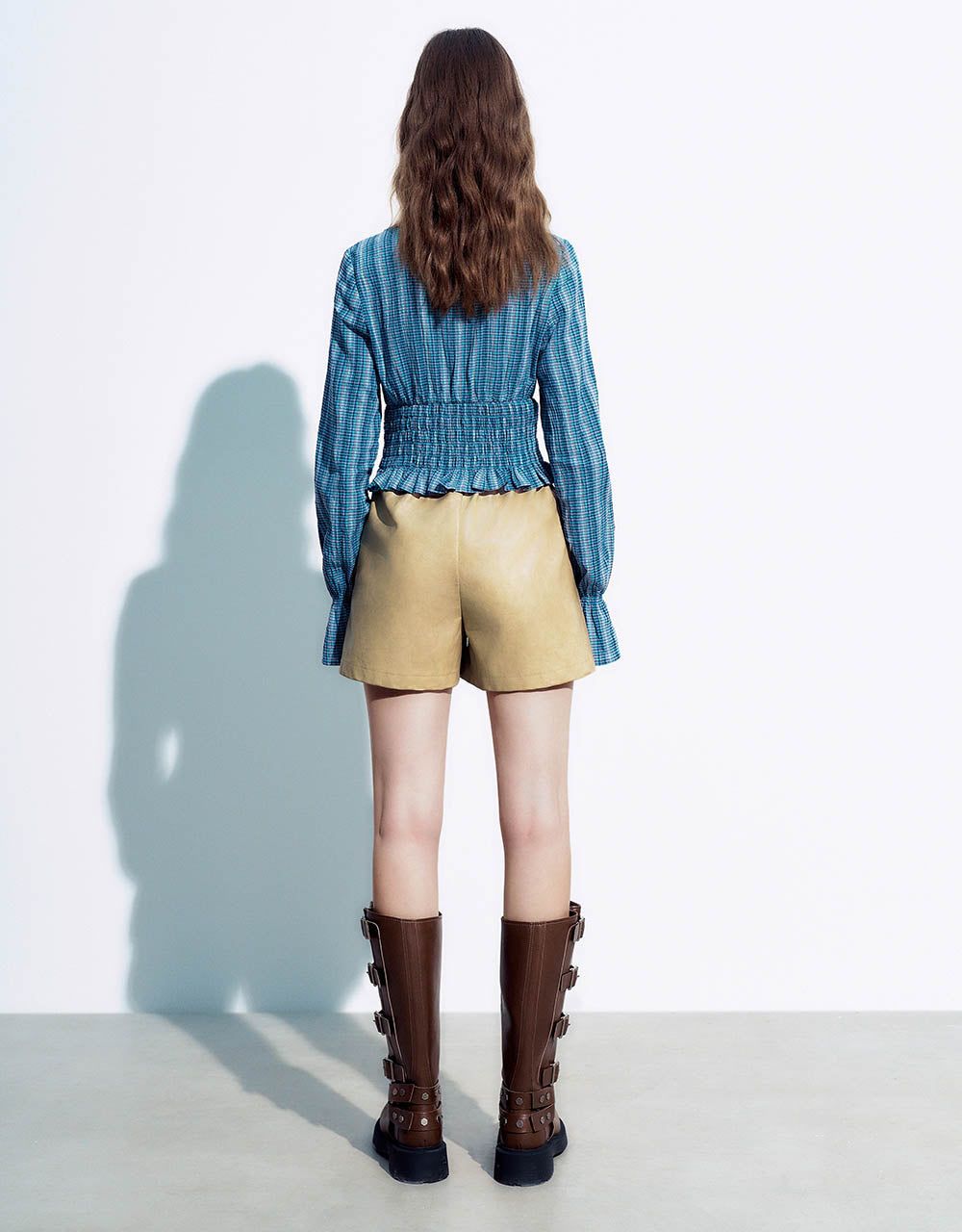 Frill Trim Straight Shirt sold by Urban Revivo product image thumbnail 4