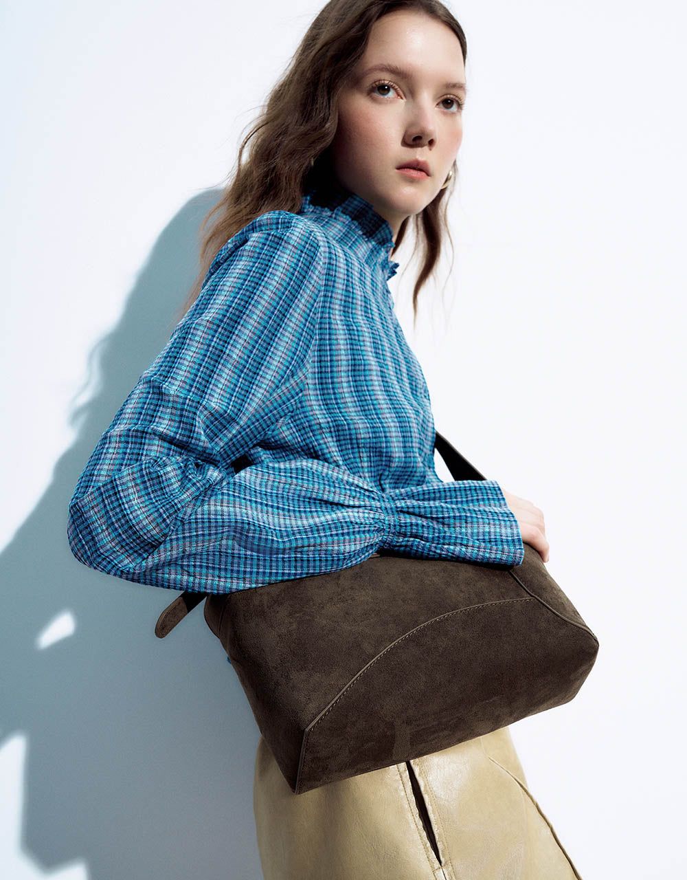 Frill Trim Straight Shirt sold by Urban Revivo product image thumbnail 5