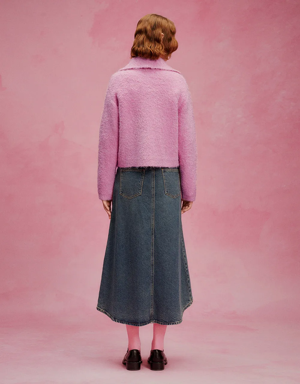 Button Up Knitted Cardigan sold by Urban Revivo product image thumbnail 3