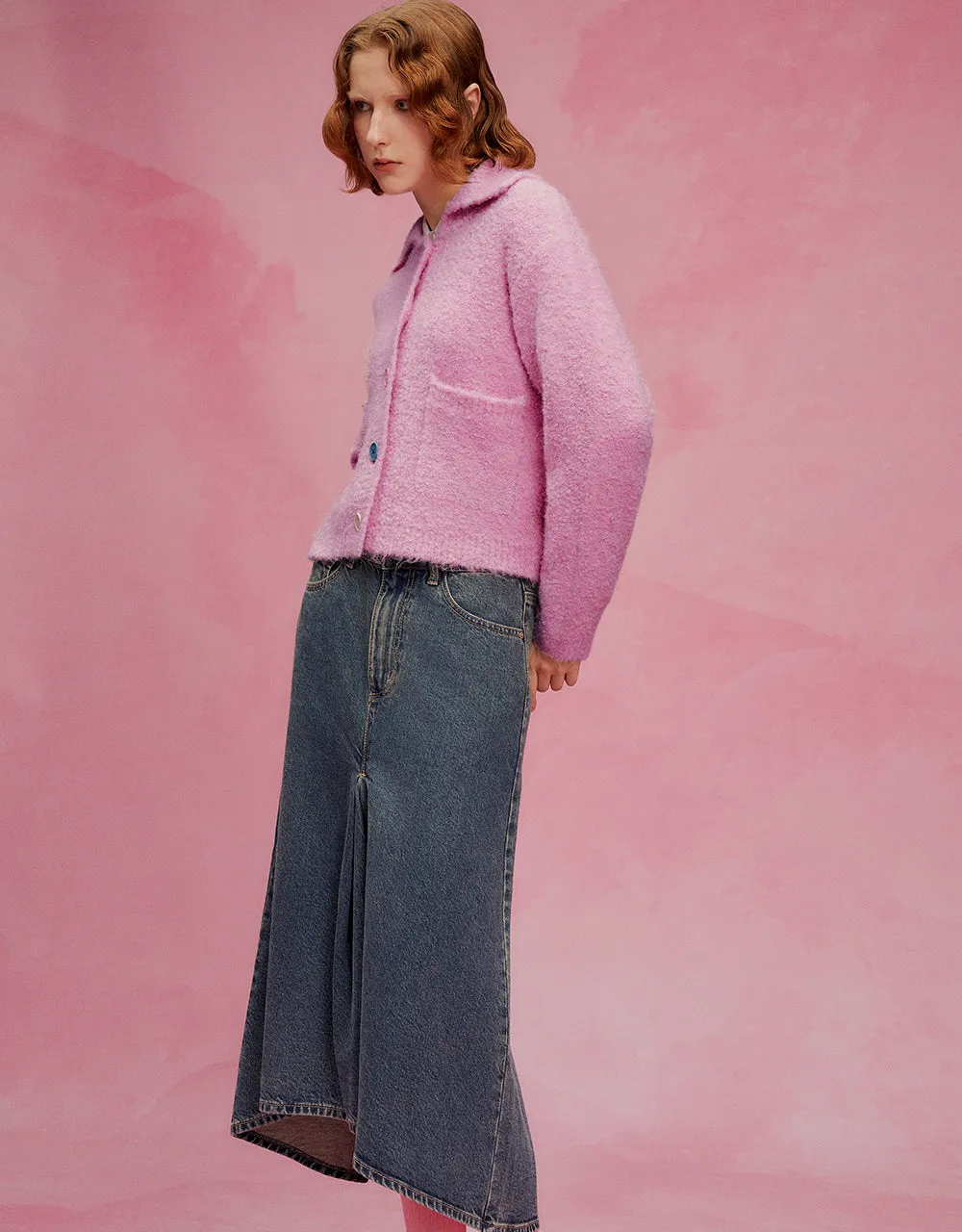 Button Up Knitted Cardigan sold by Urban Revivo product image thumbnail 2