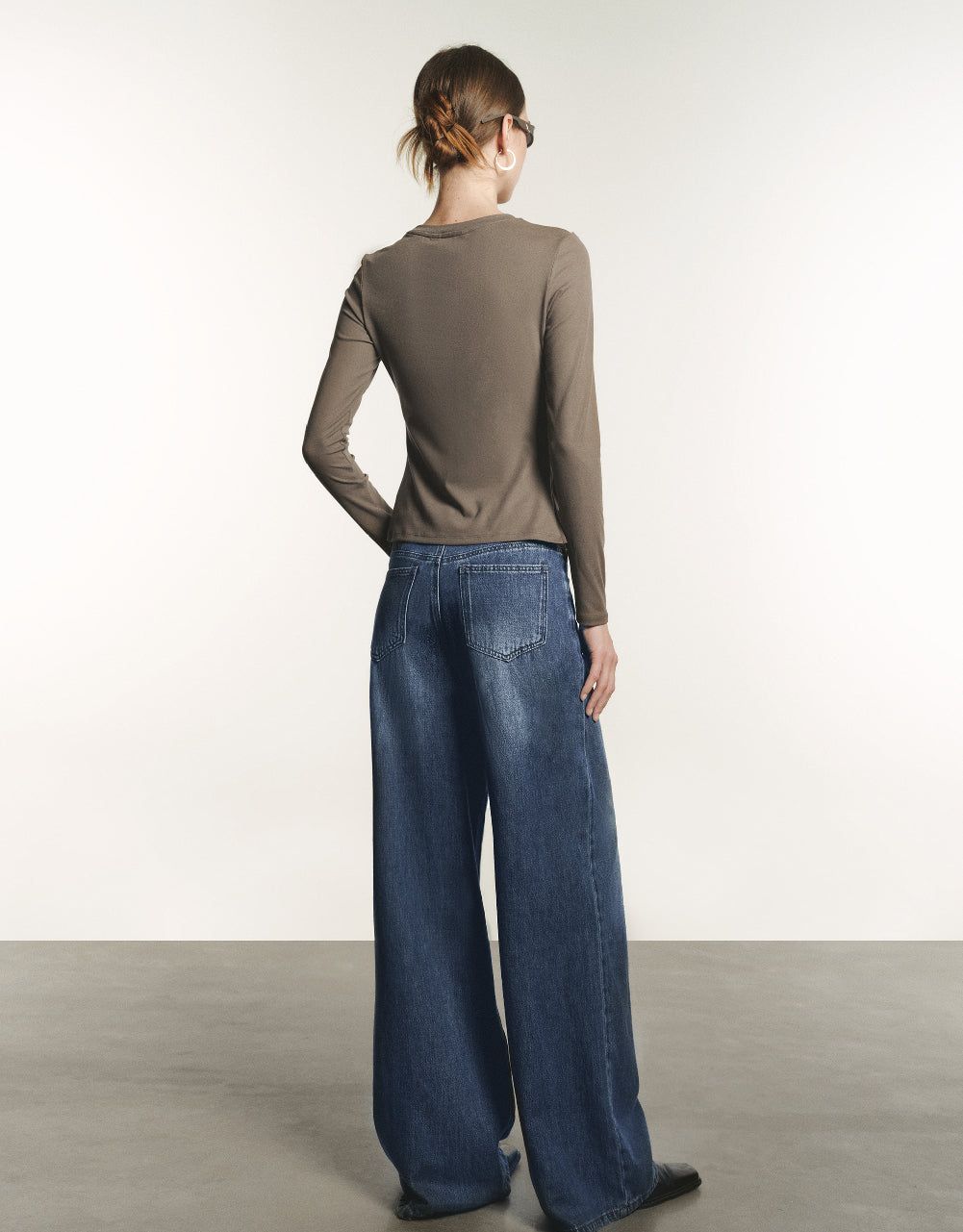 Crew Neck Knitted T-Shirt sold by Urban Revivo product image thumbnail 4