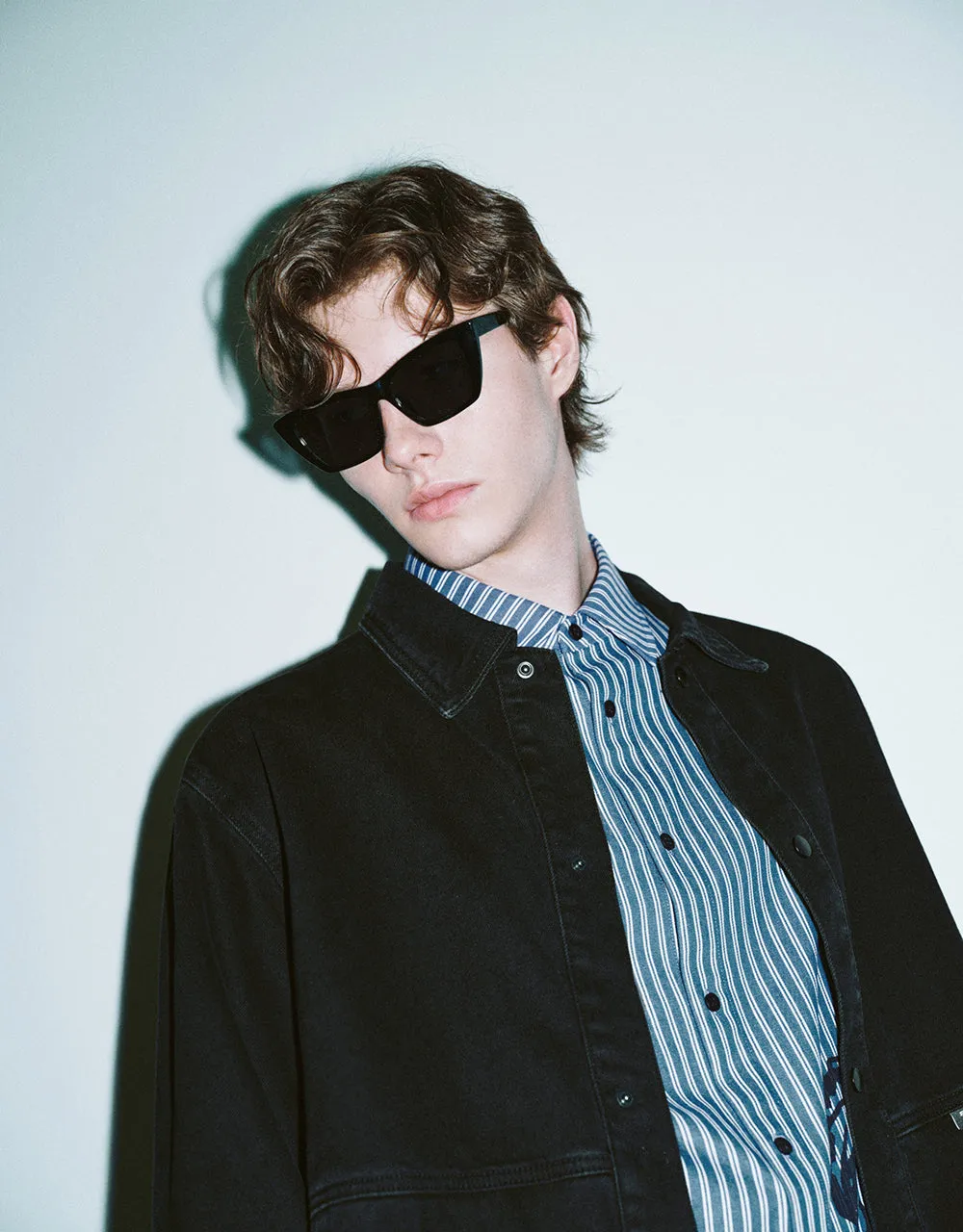 Button Up Denim Jacket sold by Urban Revivo product image thumbnail 4