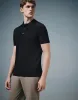 Half Button Placket Knitted T-Shirt sold by Urban Revivo