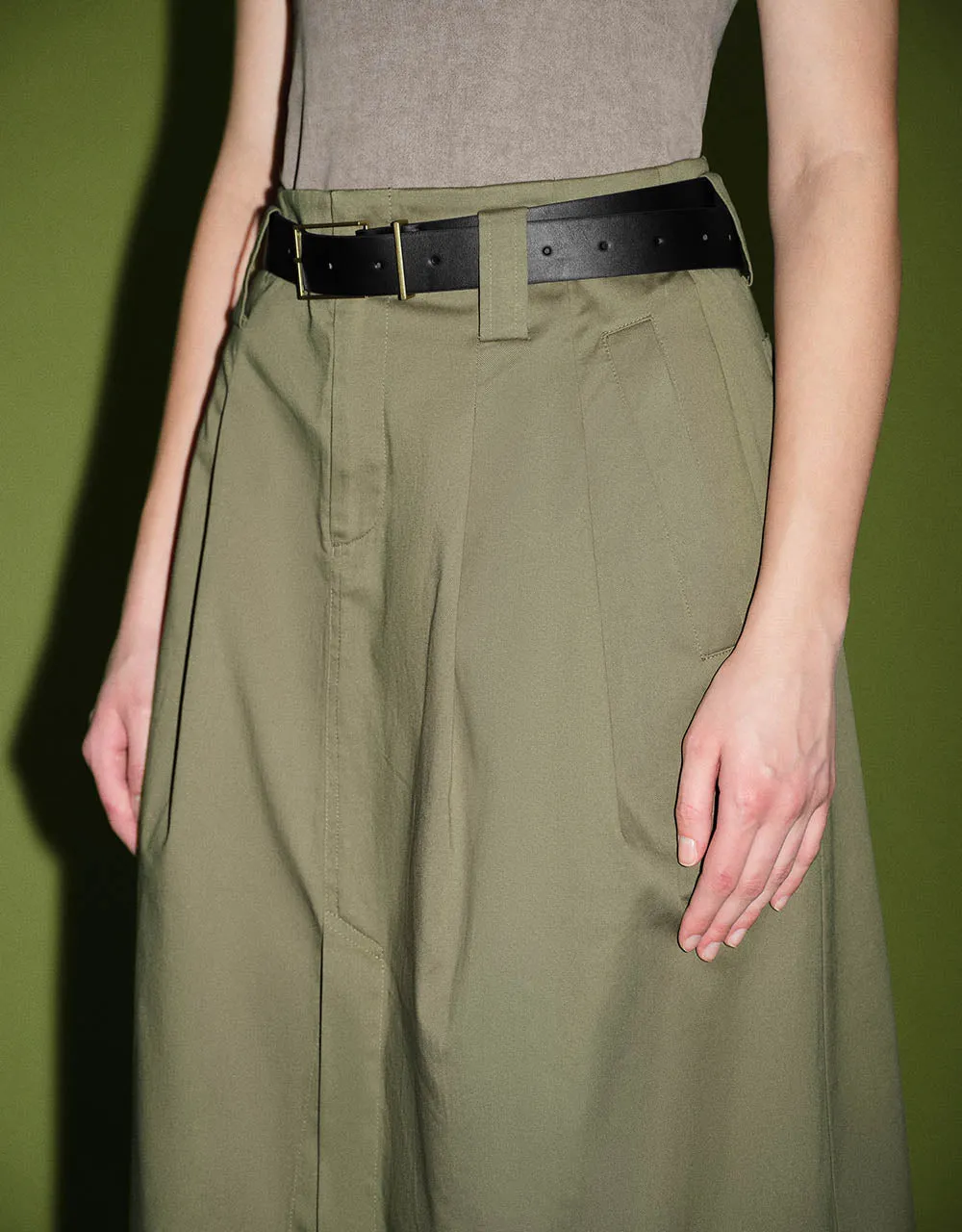 Straight Skirt With Belt sold by Urban Revivo product image thumbnail 5