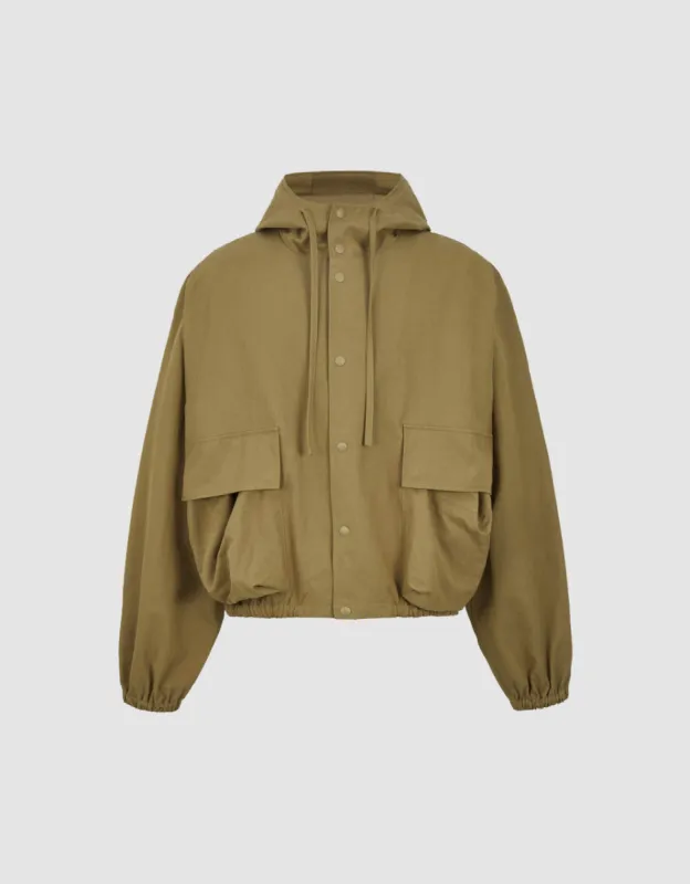 Hooded Oversized Jacket sold by Urban Revivo