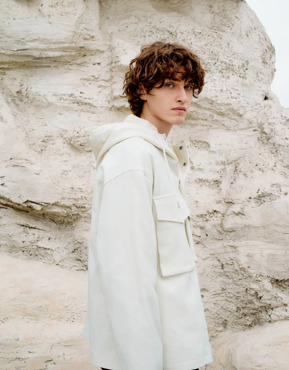 Drop Shoulder Sleeve Straight Jacket sold by Urban Revivo product image thumbnail 3